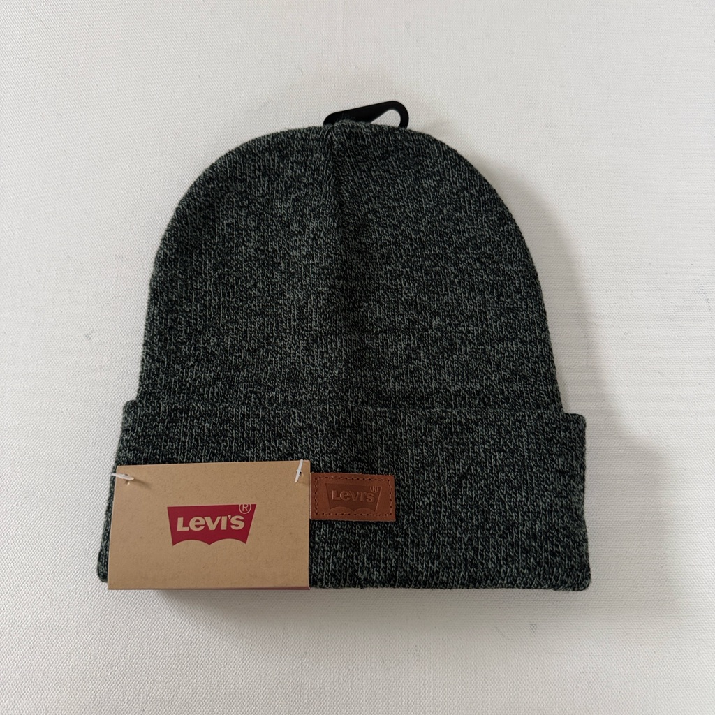 Levis Beanie Mens Green